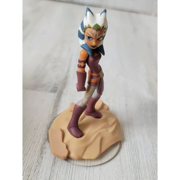 Disney Infinity AS IS Ahsoka Tano Star Wars toy figure - Picture 2 of 5